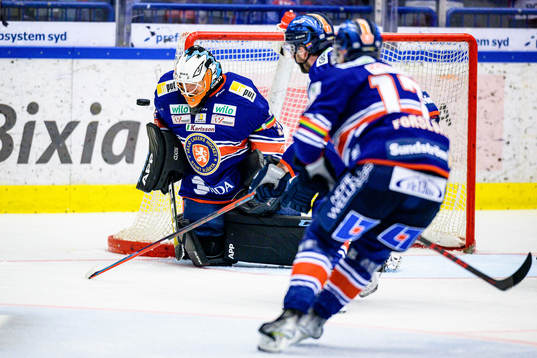 Växjös målvakt Emil Larmi