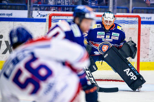 Växjös målvakt Emil Larmi