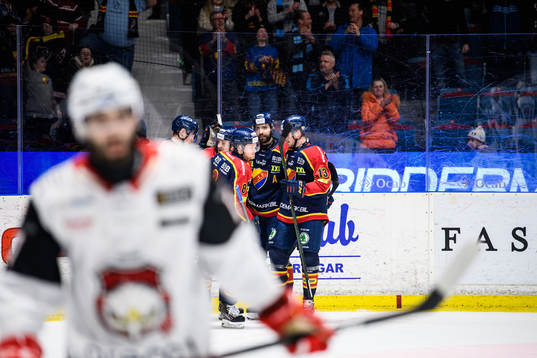 Djurgårdens spelare jublar