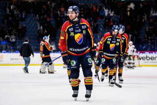 Djurgårdens Niclas Bergfors deppar