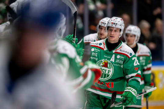Rögles Anton Bengtsson jublar