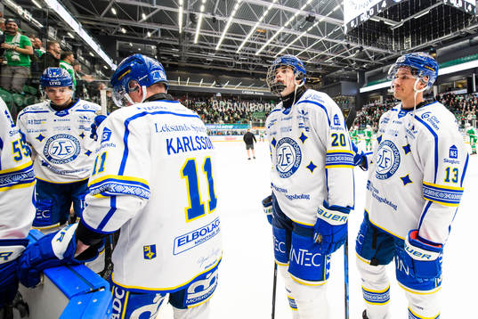 Leksands Lian Bichsel  och Martin Karlsson deppar