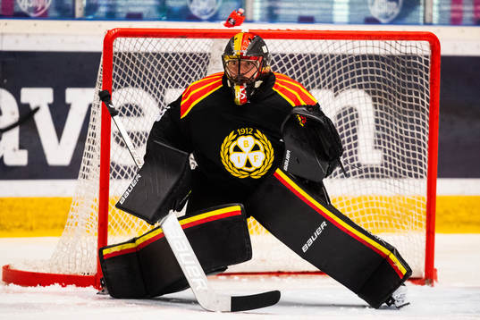 Brynäs målvakt Kristers Gudlevskis