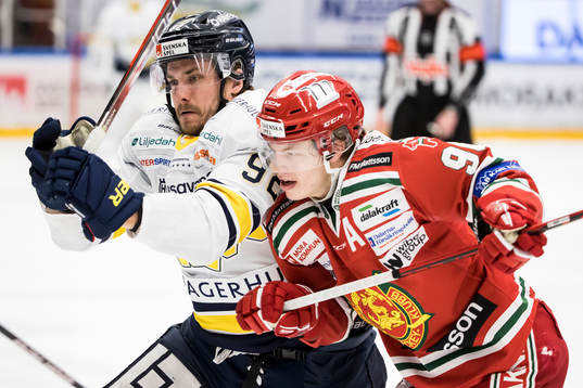 s Pontus Netterberg och Moras Lucas Wernblom