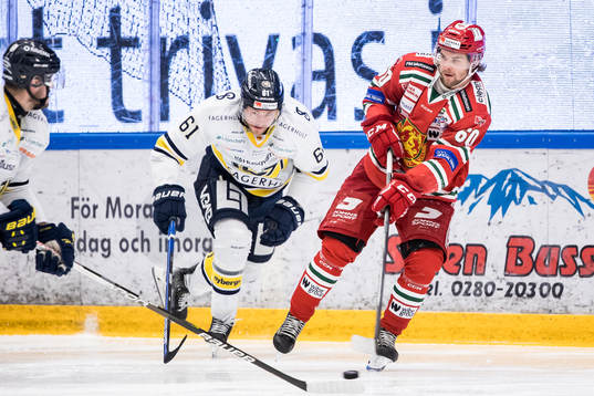 s Tommi Huhtala och Moras Kalle Miketinac