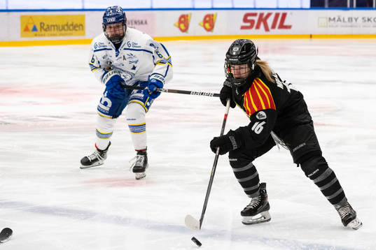 Brynäs Katerina Mrazova och Leksands  Gracen Hirschey