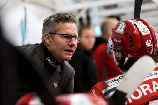 Moras tränare Johan Hedberg