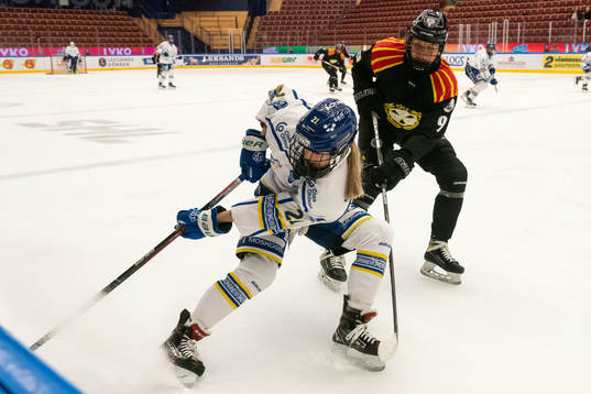 Leksands Tereza Vanisova och Brynäs Josefin Bouveng