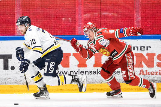 s Marcus Davidsson och Moras Anton Heikkinen