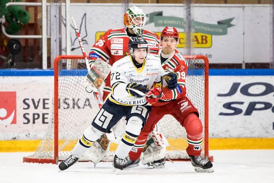 s Jonathan Davidsson och Moras Kristoffer Gunnarsson