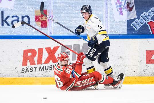 s Victor Sjöholm och Moras Albin Grewe