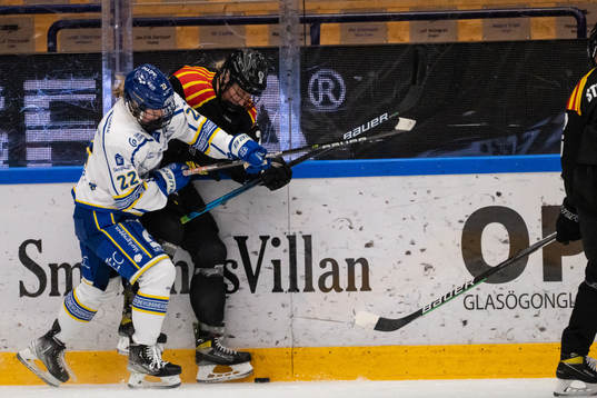 Leksands Agnez Svensson och Brynäs Emma Murén