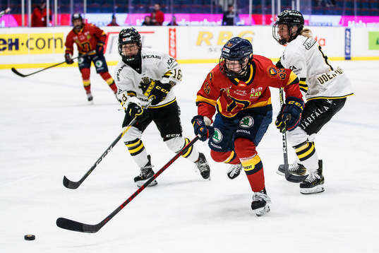 s Lisa Johansson och Erica Uden Johansson mot Djurgårdens
