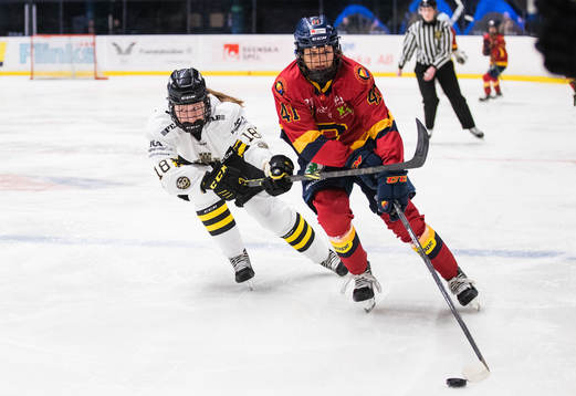 s Isabelle Lejionhielm och Djurgårdens Sofie Lundin