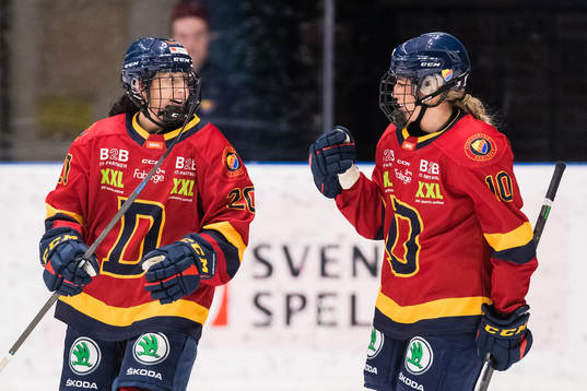 Djurgårdens Fanny Rask jublar