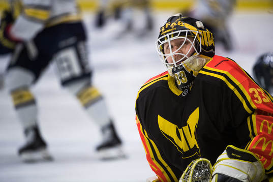 Västerås målvakt Linus Ryttar