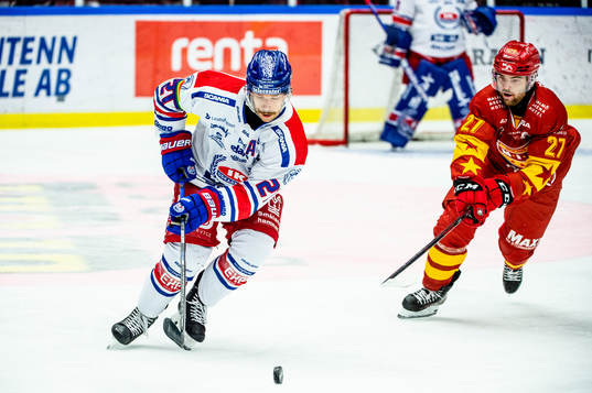 Oskarshamns Brian Cooper mot Malmö Redhawks Ponthus