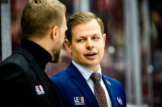 Oskarshamns tränare Martin Filander