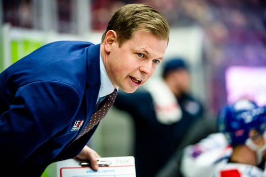 Oskarshamns tränare Martin Filander