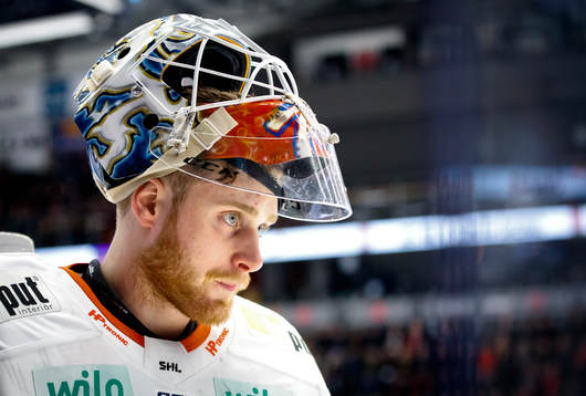 Växjös målvakt Adam Åhman