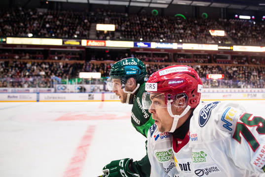 Frölundas Radan Lenc och Färjestads Per Åslund