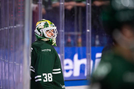 Färjestads målvakt målvakt Dominik Furch