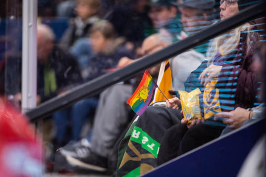 under ishockeymatchen i SHL mellan Färjestad och Frölunda