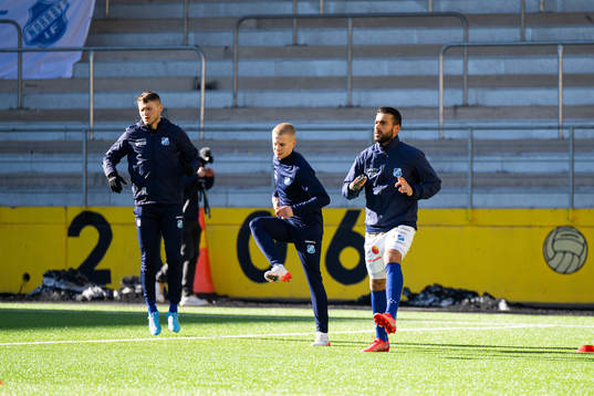 Norrbys Ekin Bulut, Johan Brannefalk och Christian Rubio