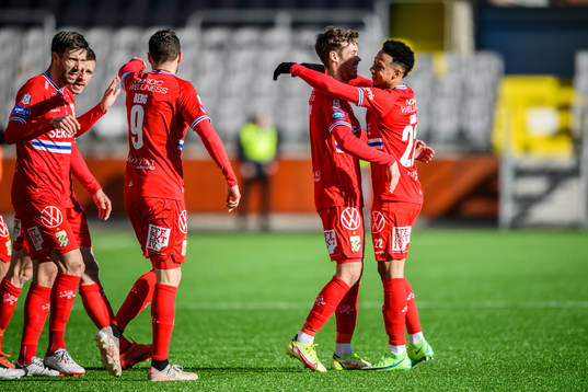 IFK Göteborgs Emil Salomonsson jublar