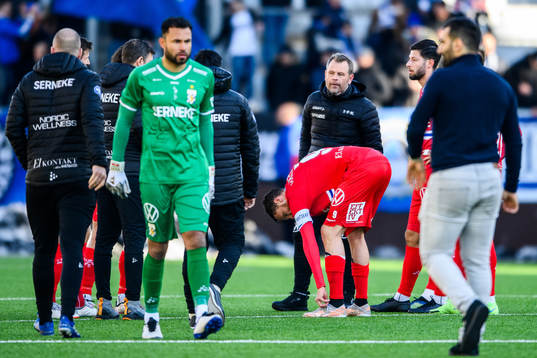 IFK Göteborgs tränare Mikael Stahre deppar