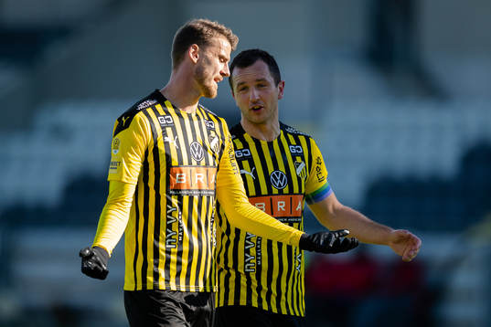 Häckens Johan Hammar och Even Hovland