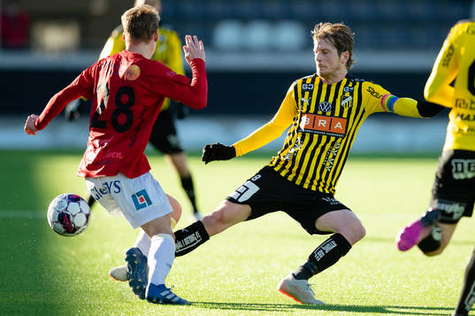 Falkenbergs Melker Nilsson och Häckens Erik Friberg