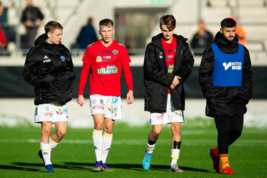 Falkenbergs spelare deppar