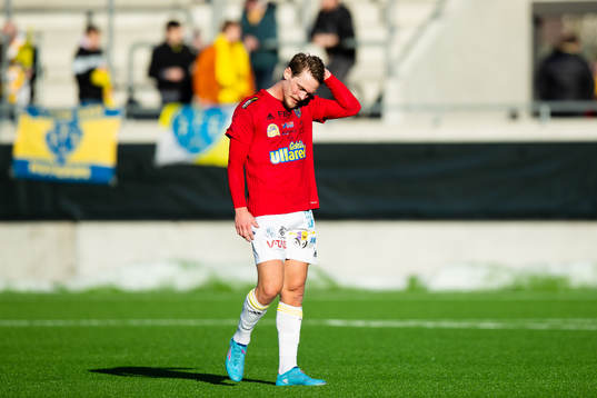 Falkenbergs Robin Hofsö deppar