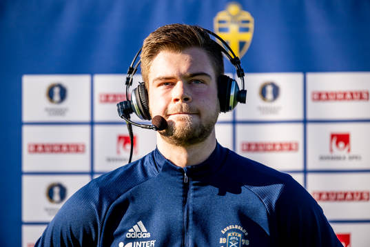 Ängelholms målvakt Robin Streifert