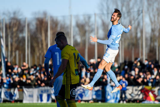 Malmö FFs Adi Nalic jublar