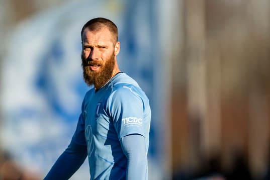Malmö FFs Jo Inge Berget deppar