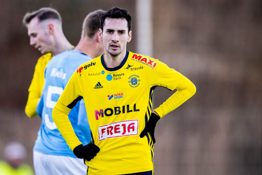 Ängelholms William Kvist deppar