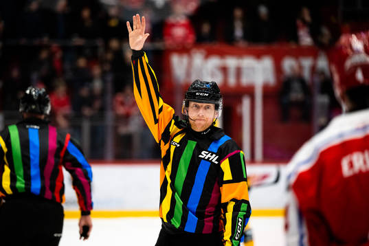 domaren med pride tröjan