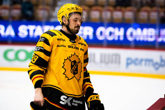 Skellefteås Jayce Hawryluk deppar