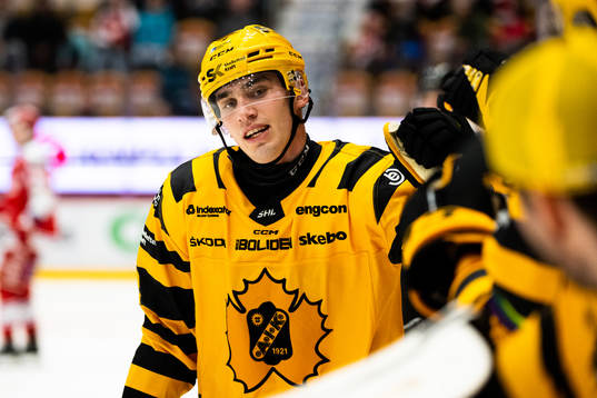 Skellefteås Adam Wilsby jublar