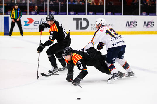 Brynäs Tomi Sallinen, Oscar Eklind och Djurgårdens Rasmus