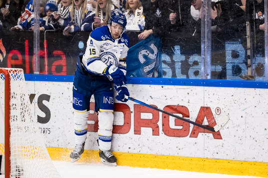 Leksands Max Veronneau deppar