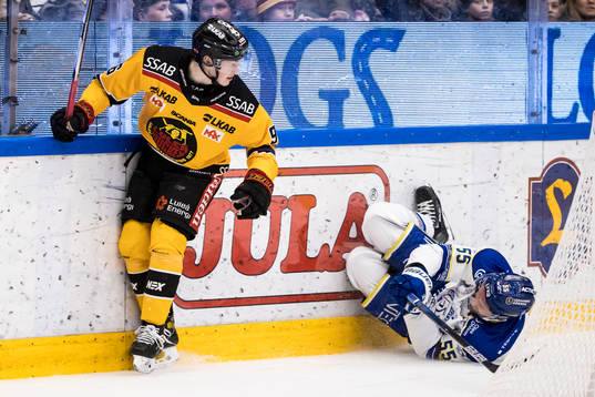 Luleås Pontus Andreasson och Leksands Jonas Ahnelöv