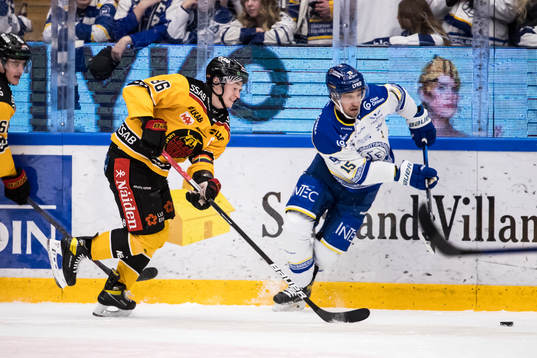 Luleås Pontus Andreasson och Leksands Max Veronneau