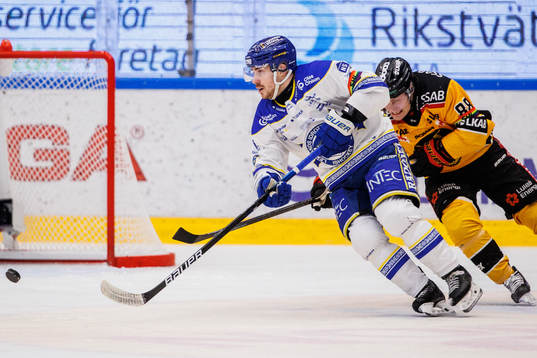 Leksands Matt Caito och Luleås Joonas Rask