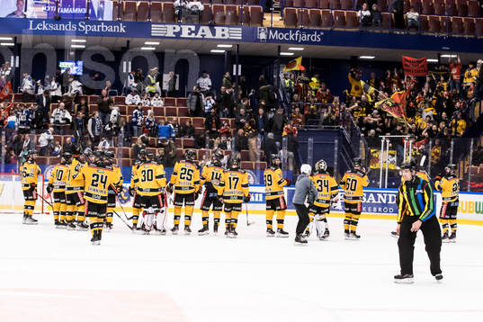 Luleås spelare jublar