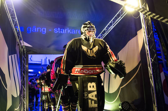 Västerås målvakt Johan Gustafsson