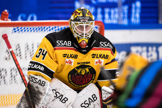 Luleås målvakt Joel Lassinantti