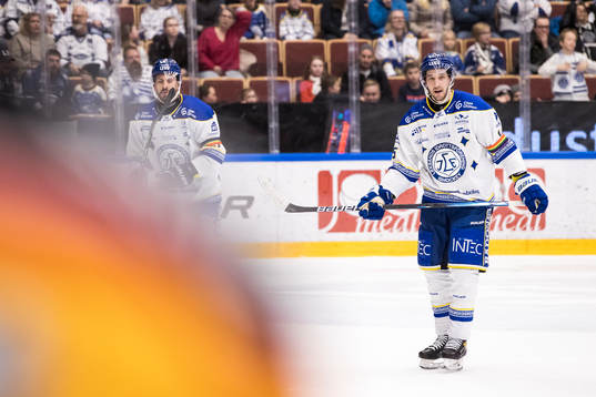 Leksands Max Veronneau deppar